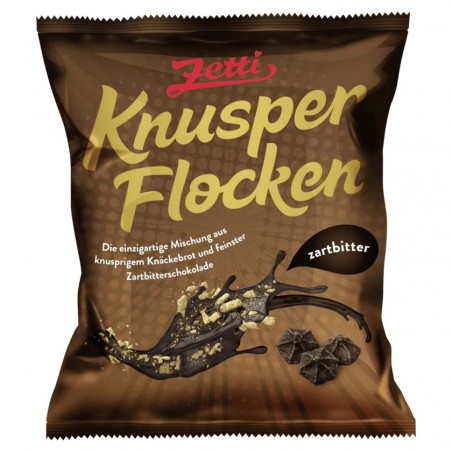 Zetti crispy flakes dark 170g