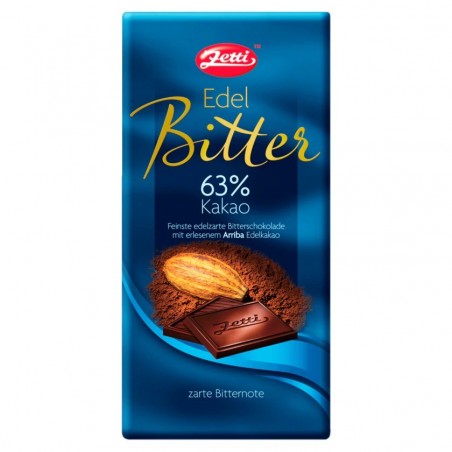 Zetti chocolate dark chocolate 63% cocoa 100g