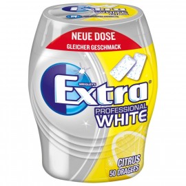 Extra Professional White Citrus Chewing Gum 50 coated tablets