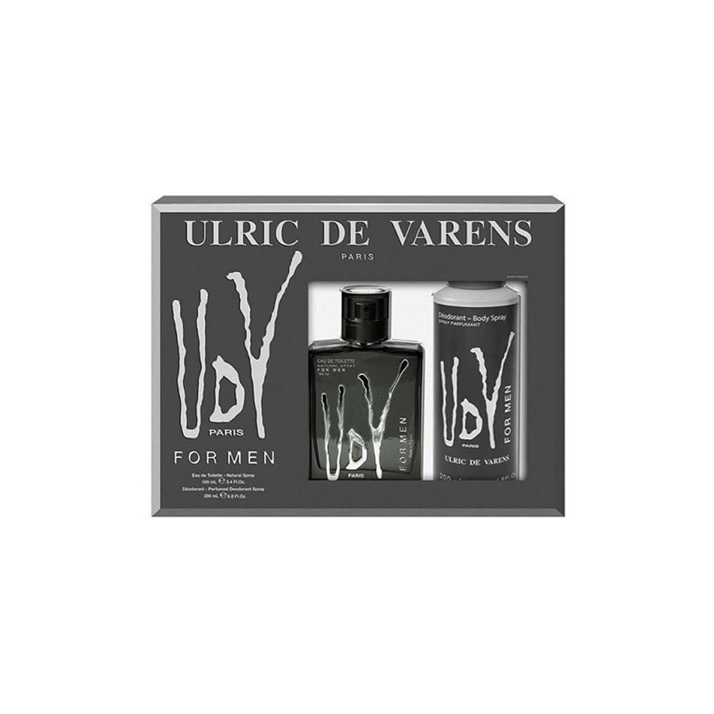Ulric De Varens UDV For Men Eau De Toilette 100 ml + Deodorant Spray 200 ml