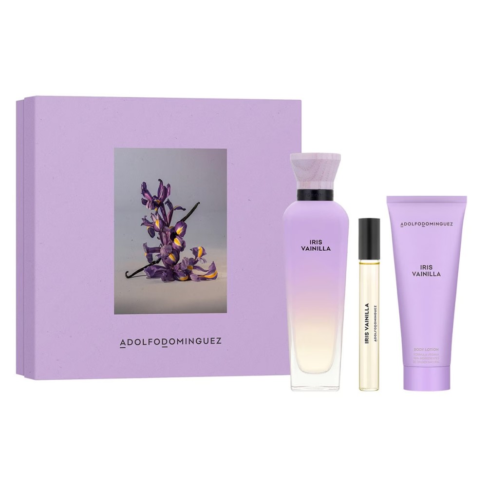 Perfume Adolfo Domínguez Iris Vanilla EDT 120 ml Gift Set