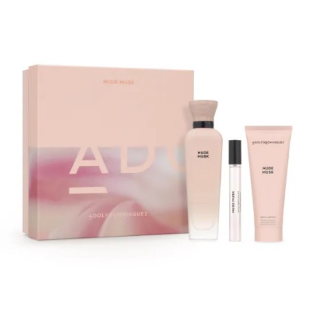 Adolfo Dominguez Nude Musk EDP 120 ml + EDP 10 ml + Body Lotion