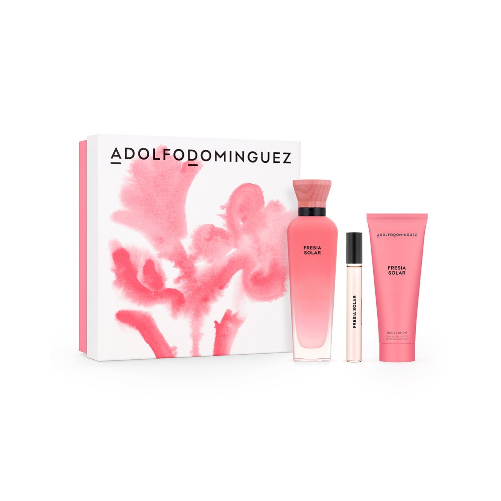 Adolfo Dominguez Fresia Solar Eau de Parfum 120 ml + Eau de Parfum 10 ml + Body Lotion