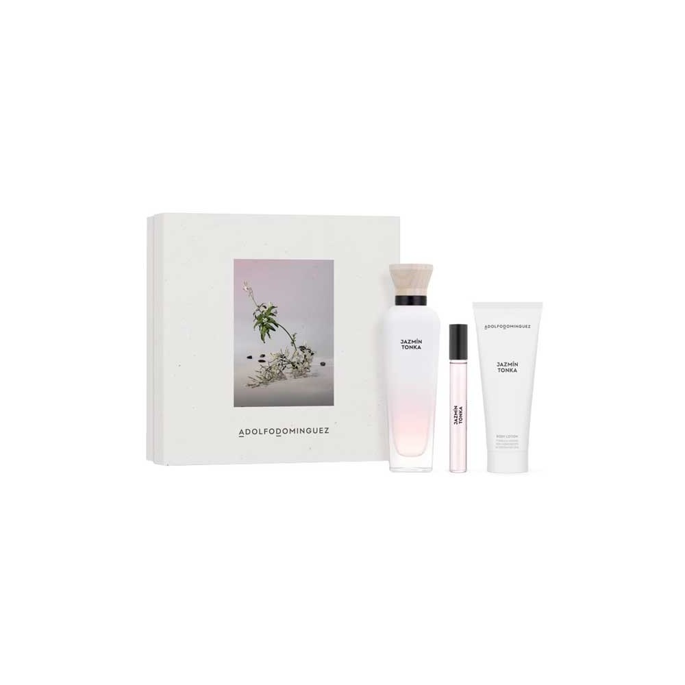Adolfo Domínguez Jazmín Tonka Eau de Parfum 120 ml Gift Set