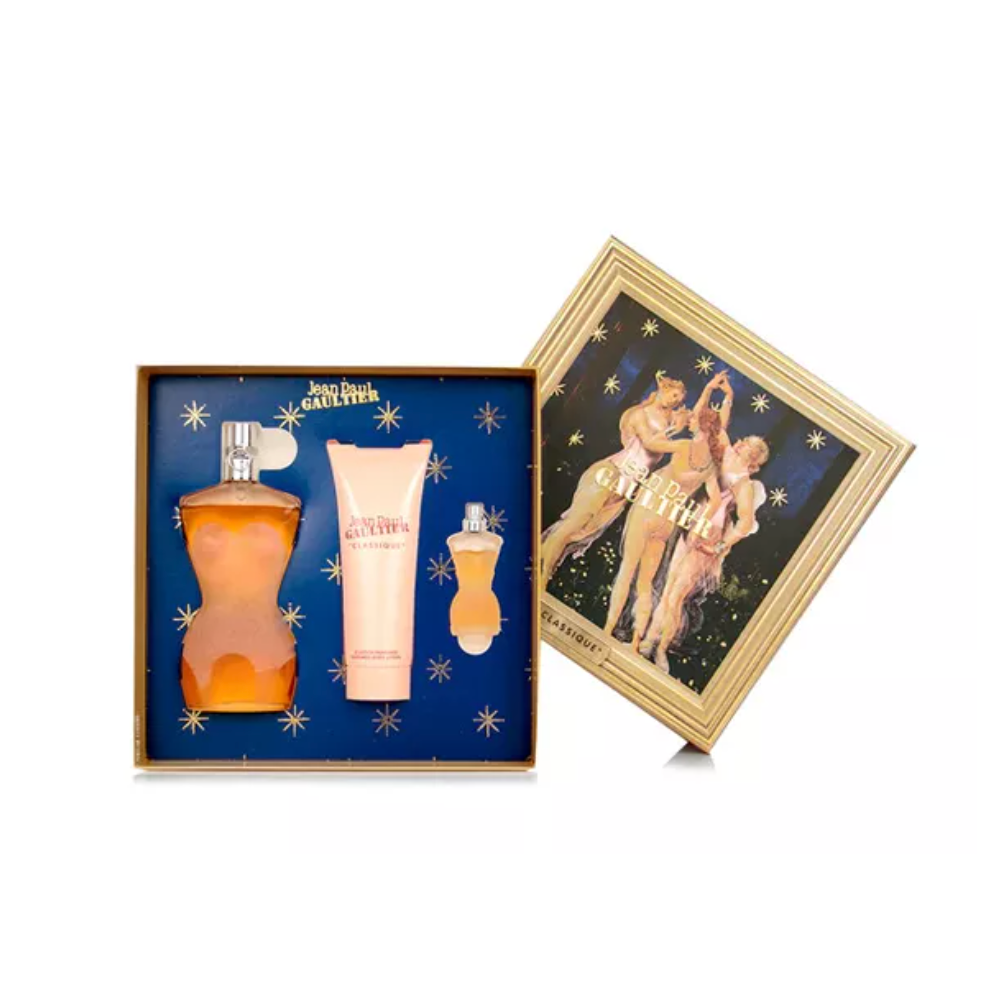Jean Paul Gaultier Classique Womans EDT 100 ml + EDT 6 ml + Body Lotion 75 ml