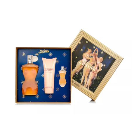 Jean Paul Gaultier Classique Womans EDT 100 ml + EDT 6 ml + Body Lotion 75 ml