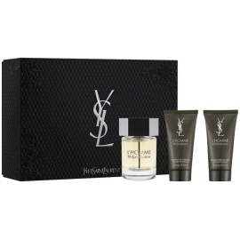 Yves Saint Laurent L'Homme EDT 100 ml + Shower Gel 50 ml + After Shave Balm 50 ml