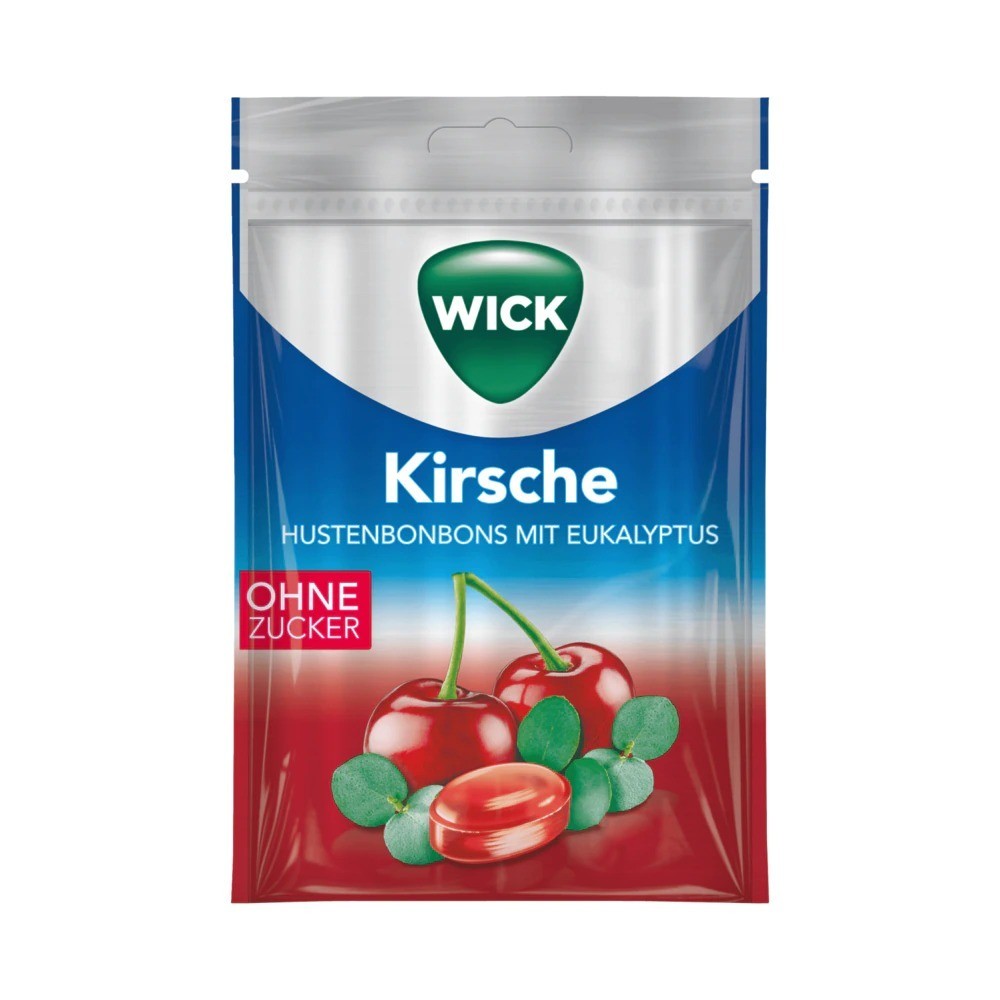 Wick cherry & eucalyptus without sugar 72 g