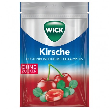 Wick cherry & eucalyptus without sugar 72 g