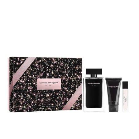 Narciso Rodriguez For Her EDT  100 ml + Body Lotion50 ml + EDT 10 ml