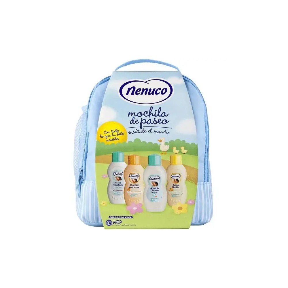 Nenuco Mochila Azul Set 5 Pieces