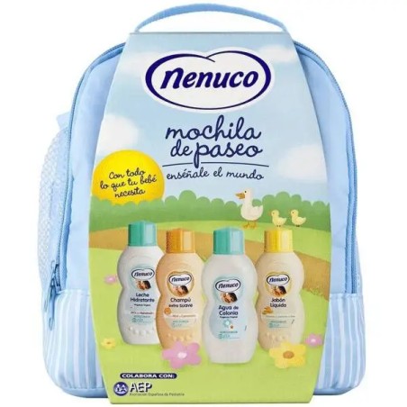 Nenuco Mochila Azul Set 5 Pieces