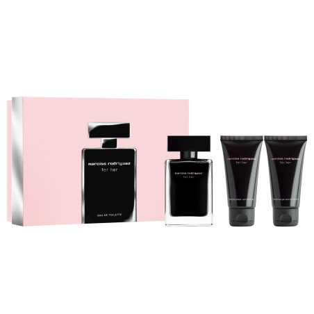 Narciso Rodriguez for her Eau de Toilette 50 ml + Shower Gel 50 ml + Body Lotion 50 ml