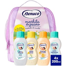 Nenuco Mochila Rosa Set 5 Pieces