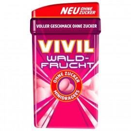 Vivil Forest Fruit Mini Dragees Without Sugar 49g