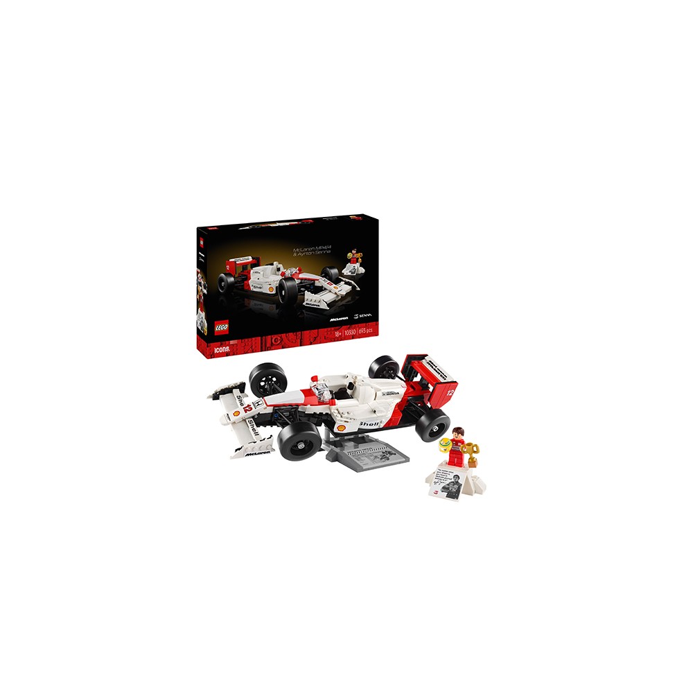 LEGO® Icons 10330 McLaren MP4/4 & Ayrton Senna