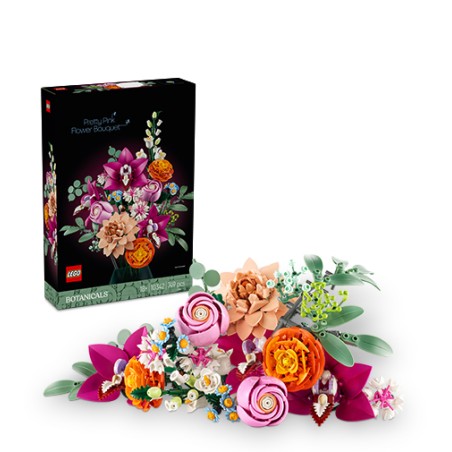 LEGO® Botanicals 10342 Pretty Pink Flower Bouquet