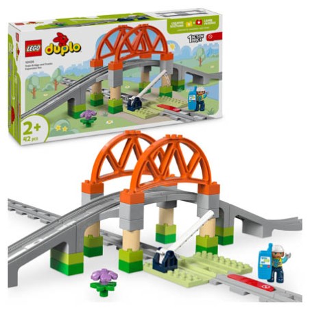 LEGO® DUPLO® 10426 Train Bridge And Tracks Expansion Set