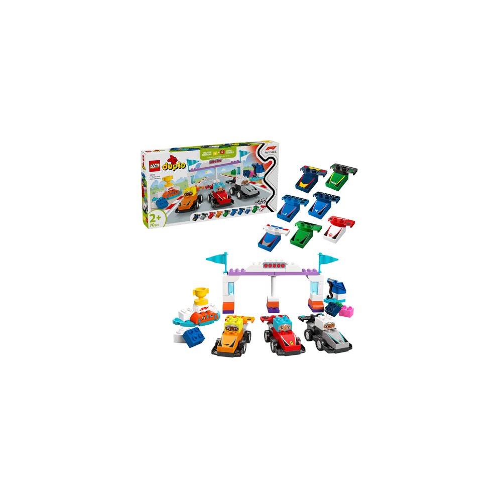 LEGO® DUPLO® 10445 F1® Team Race Cars & Drivers