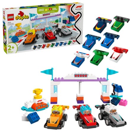 LEGO® DUPLO® 10445 F1® Team Race Cars & Drivers