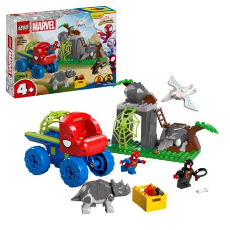 LEGO® Marvel 11199 Team Spidey Dino Crawler Rescue
