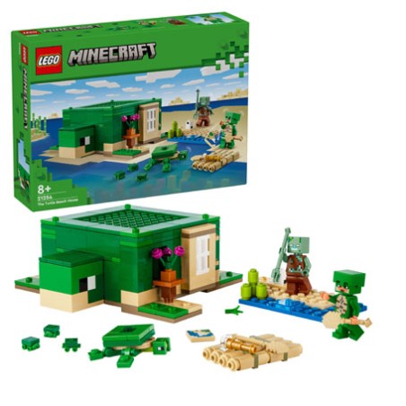 LEGO® Minecraft®  21254 The Turtle Beach House