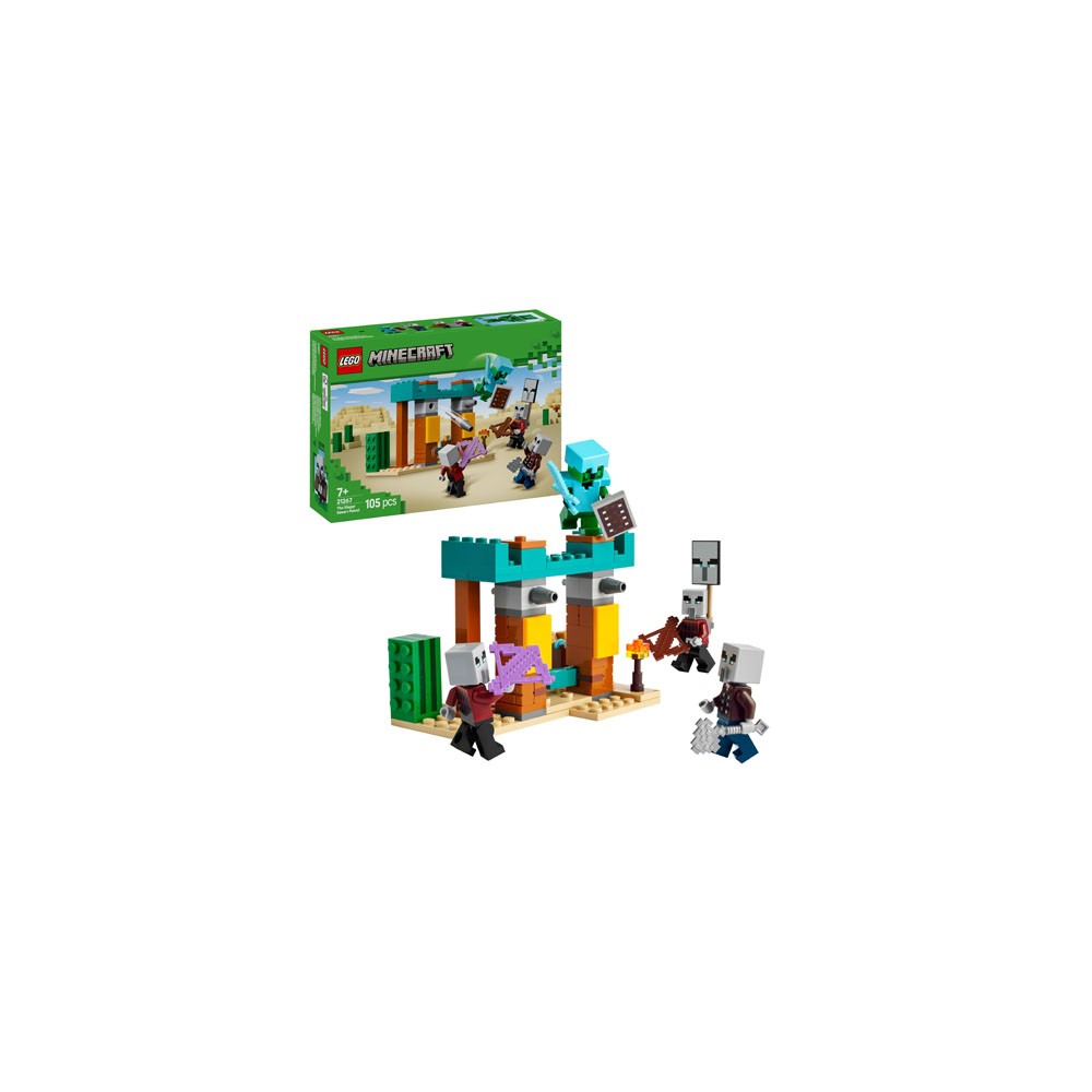 LEGO® Minecraft®  21267 The Illager Desert Patrol