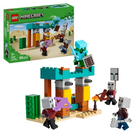 LEGO® Minecraft®  21267 The Illager Desert Patrol