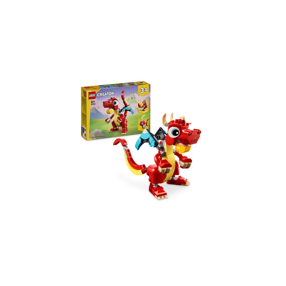 LEGO® Creator 3 v 1 31145 Red Dragon