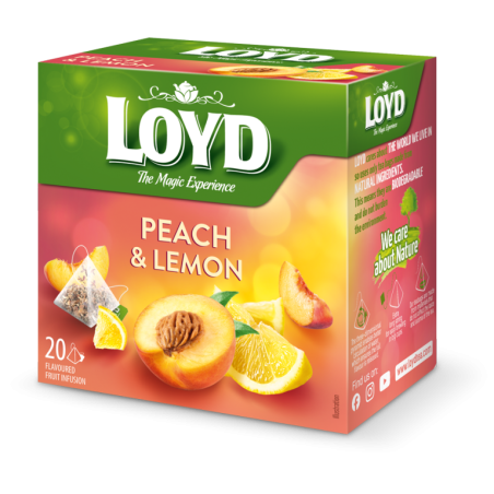 Loyd Pfirsich & Zitrone 20 Teebeutel