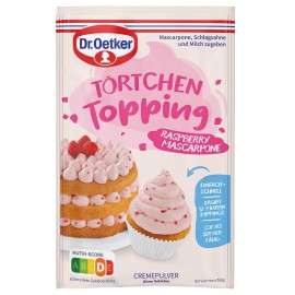 Dr. Oetker Törtchen Topping Raspberry Mascarpone 50 g
