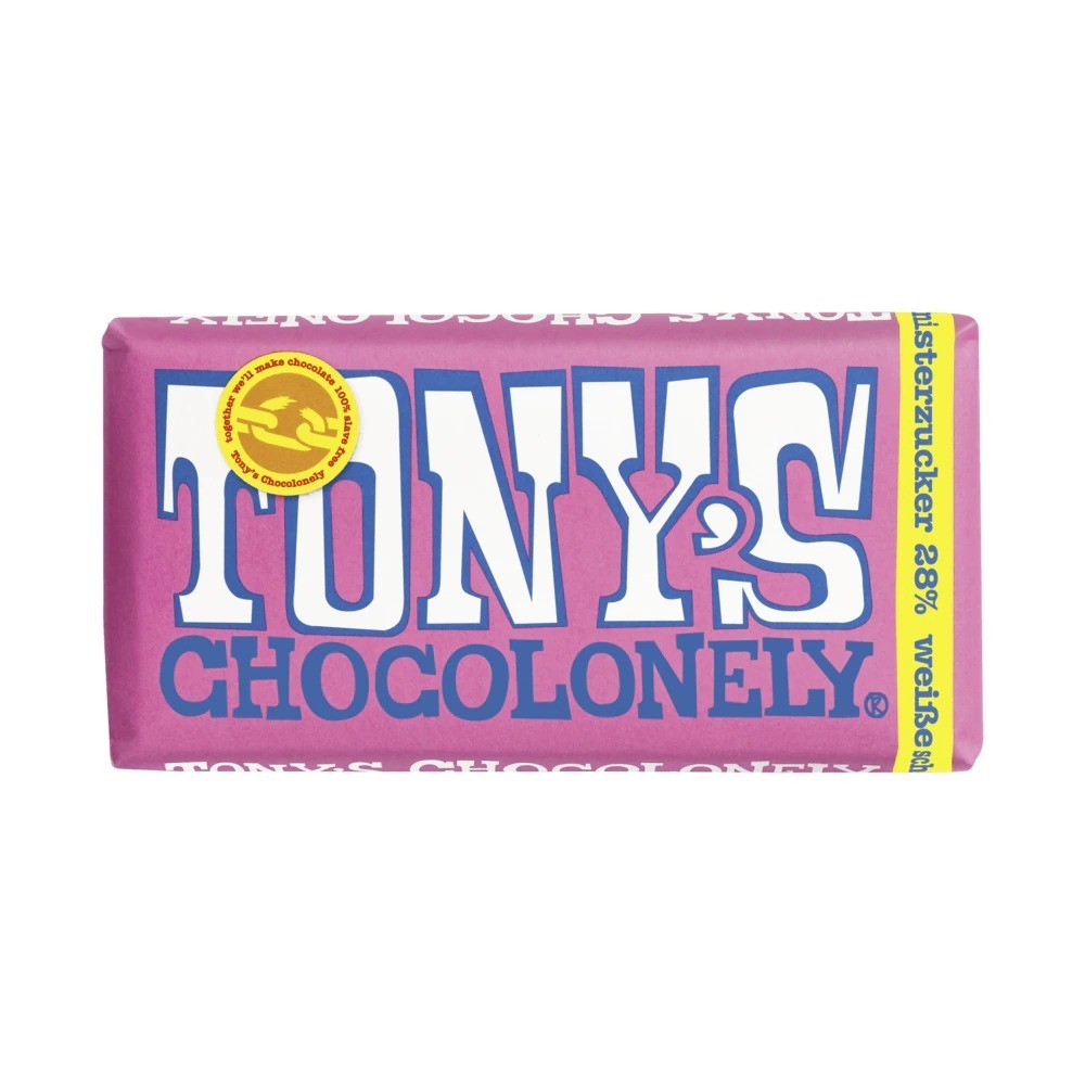 Tony's Chocolonely White Chocolate Raspberry 180g