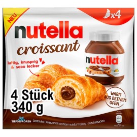 Nutella Croissant 4 x 85 g (340 g)
