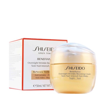 Shiseido Benefiance Overnight Anti-Falten-Creme 50 ml