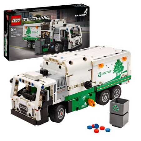 LEGO® Technic 42167 Mack® LR Electric Garbage Truck