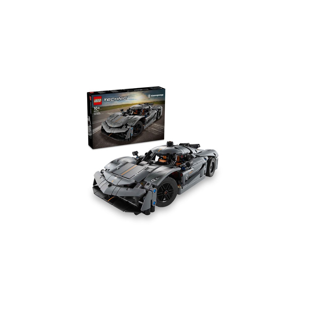 LEGO® Technic 42173 Koenigsegg Jesko Absolut Gray Hypercar