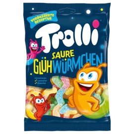 Trolli Gummy Candy Sour Glowworms 200g