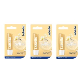 Labello Vanille-Buttercreme Lippenbalsam 4,8 g (3er-Pack)