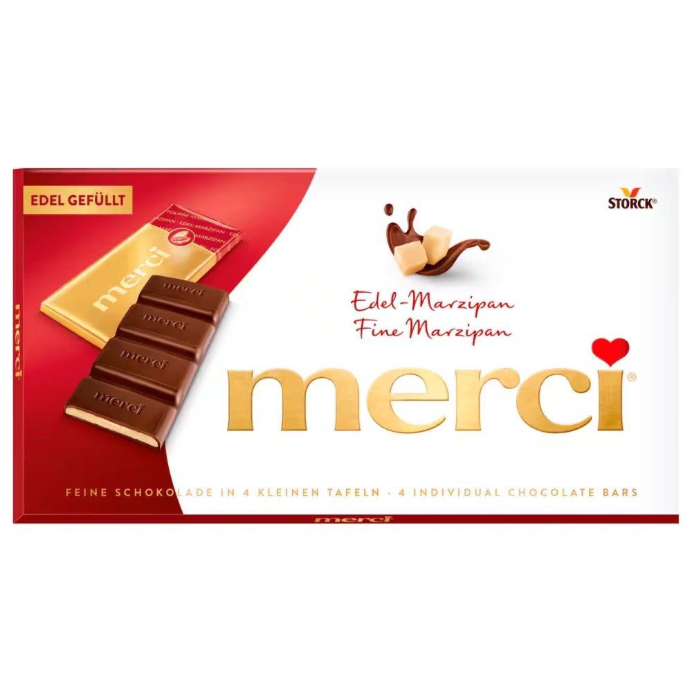 Storck Merci Fine Marzipan Chocolate 112 g