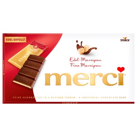 Storck Merci Fine Marzipan Chocolate 112 g