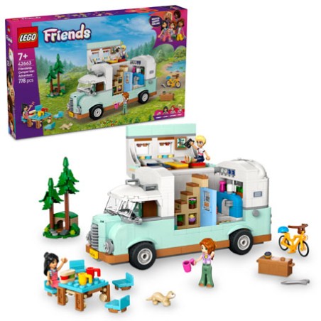 LEGO® Friends 42663 Friendship Camper Van Adventure