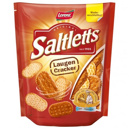 Lorenz Saltlett's pretzel crackers 150g
