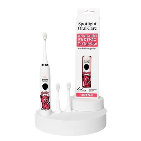 Spotlight Oral Care Electric Toothbrush For Kids - Cheetah