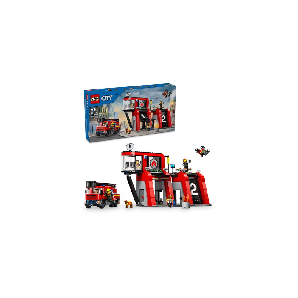 LEGO® City 60414 Fire Station With Fire Truck