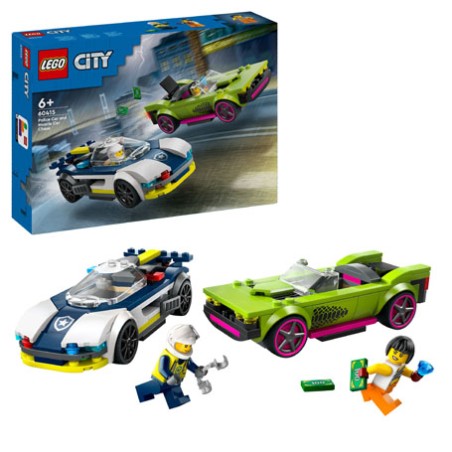 LEGO® City 60415 Police Car And Muscle Car Chase