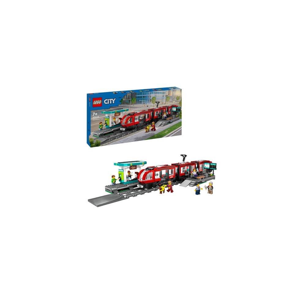 LEGO® City 60423 Downtown Streetcar And Station