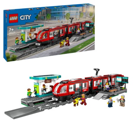 LEGO® City 60423 Downtown Streetcar And Station