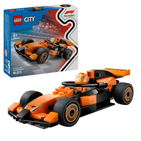 LEGO® City 60442 F1® Driver With McLaren Race Car