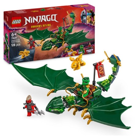 LEGO® NINJAGO® 71829 Lloyd's Green Forest Dragon
