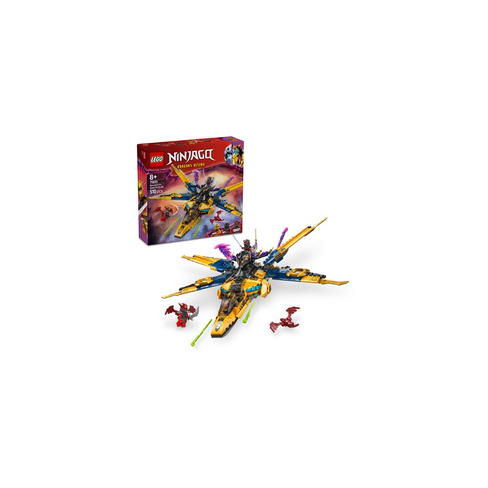 LEGO® NINJAGO® 71833 Ras And Arin's Super Storm Jet